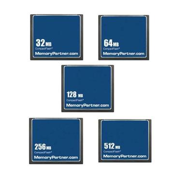 CF 32 mb 64 mb 128 mb 256 mb 512 mb CF Card-Geheugenkaart