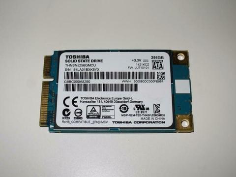 Toshiba 256GB MSata SSD THNSNJ256GMCu