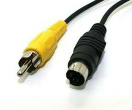 7 Pin S-Video In naar RCA Male Plug AV kabel (Nieuw)
