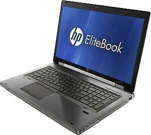 HP Elitebook 8760W, 17,3,Core I5, 8GB, 120 SSD+500GB,W10P