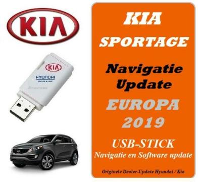 KIA SPORTAGE Navigatie update 2019 USB-Stick dealer !!!