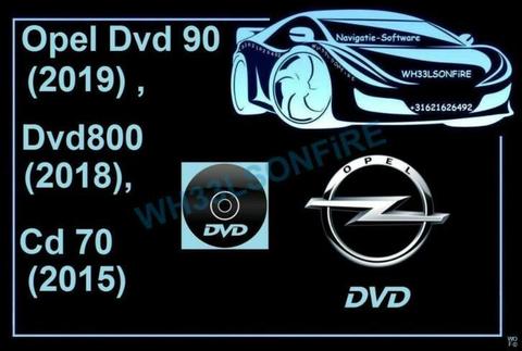 Opel Dvd 90 (2019) , Dvd800 (2018), Cd 70 (2015)