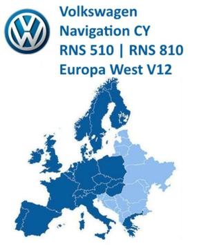 VW SKODA SEAT V16 RNS510/RNS810 2019 West Europa DVD
