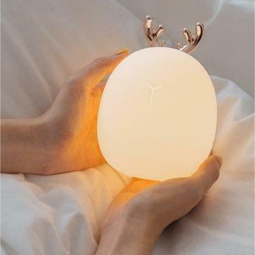 3life Rabbit Fawn Silicone LED Nachtlampje Warm Wit Licht