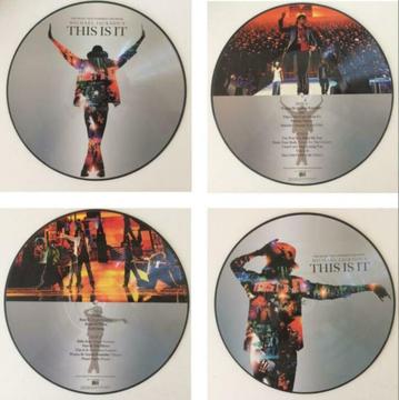 Michael Jackson Picture Disc Set This Is It (King of Pop)