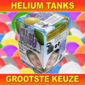 Helium tank - Tanks voor 30 t/m tanks voor 200 ballonnen !
