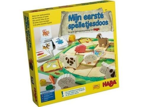 Haba spelbox Mijn eerste spelletjesdoos (NL) 10 in 1