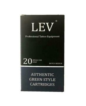 Lev Green Style Tattoo Cartridges 7 liner 0,35 20 st