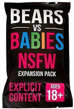 Bears vs Babies - NSFW Expansion booster | Exploding Kittens