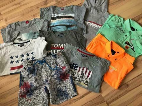 Set jongens kleding maat 152 ( o.a. Tommy Hilfiger)