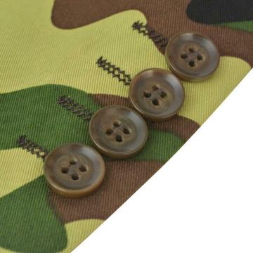 vidaXL Tweedelig herenkostuum met stropdas camouflage print