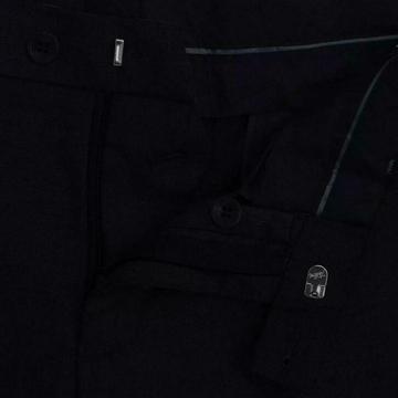 vidaXL Zakelijk pak met extra pantalon 2-delig zwart maat 46