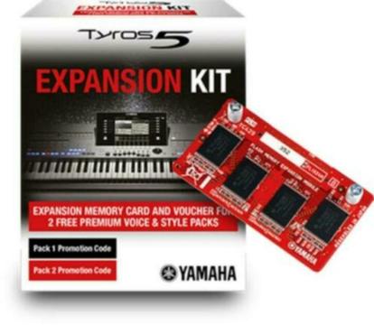 Yamaha TYROS 4 en 5 + MOTIF Flash geheugen FL1024M 1GB