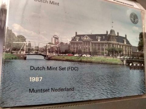 Fdc sets Nederland 1987 10 stuks in 1 koop