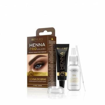 REVERS® Eyebrow Henna Pro Colours Brown 15ml.+15ml