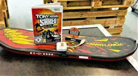 Wii Tony Hawk Shred Incl Draadloos Skateboard