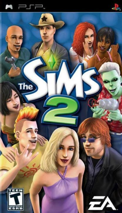 De Sims 2 (psp tweedehands game)