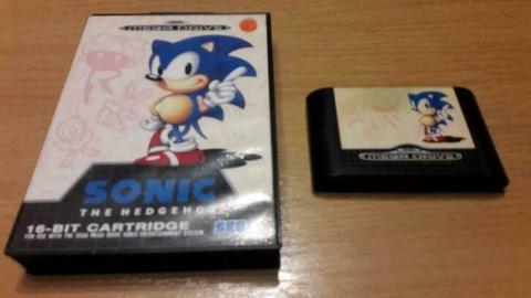 Sonic The Hedgehog Sega Mega Drive zonder boekje