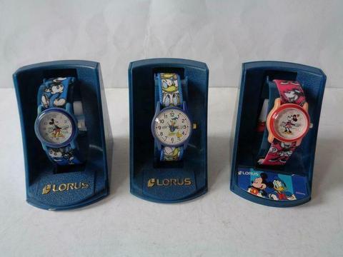 Mikey Mouse, Minnie Mouse, Donald Duck - Walt Disney Horloge