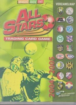 ALL STARS Voetbal Kaarten seizoen 2004-2005 + album