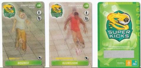 Superkicks voetbal kaarten, uitg. Super de Boer + compleet