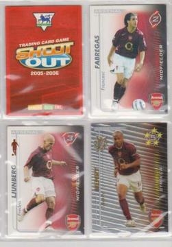 SHOOT OUT Voetbalkaarten F.A. Premier League 2005-2006 + CPL
