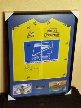Tour de France - Wielrennen - Lance Armstrong - handgetekend