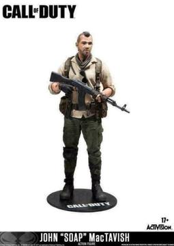 Call of Duty Action Figure John 'Soap' MacTavish 18 cm