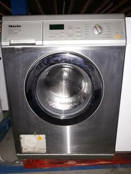Miele w3923ed wasmachine softcare rvs 1600t 6kg