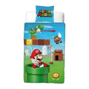 Nintendo Super Mario Bros dekbedovertrek (Multicolor)