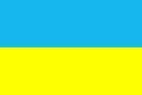 Vlag van Oekraine 60 x 90 cm en alle vlaggen van Europa