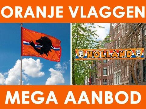 Oranje vlaggen kopen - Oranjeshopper.nl