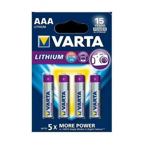 VARTA ULTRA LITHIUM LR03 / AAA / R03 / MN 2400 1.5V batte