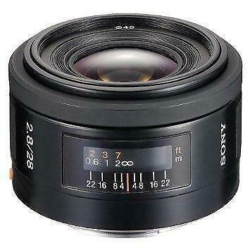 Refurbished: Sony 28 mm F2.8 49 mm filter (geschikt voor