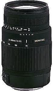 Refurbished: Sigma 70-300 mm F4.0-5.6 DG OS 62 mm filter