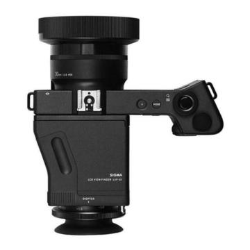 Sigma DP2 Quattro compact camera + LVF-01 viewfinder