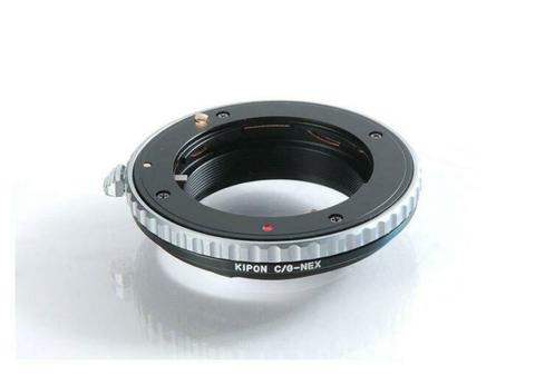 Kipon Lensadapter Contax G naar Sony E-mount body