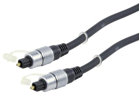 High end optische digitale audio Toslink kabel 0,75 meter