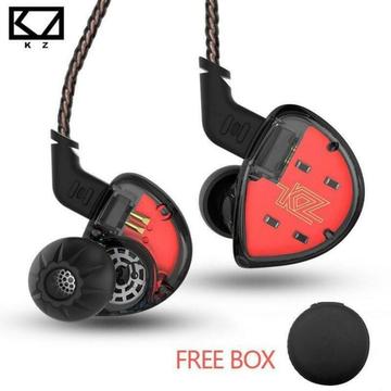 KZ ES4 In Ear Monitors Anker Dynamische Hybrid Headset Ear
