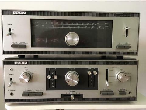 Vintage sony TA 1144 en ST 5100