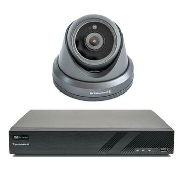 Sony Pro Dome Zwart - 5MP Starlight Beveiligingscamera Set