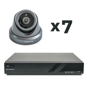 Sony Premium 7 Dome Zwart - 2MP Starlight Beveiligingscamera