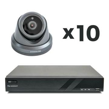 Sony Premium 10 Dome Zwart - 2MP Starlight Beveiligingscamer