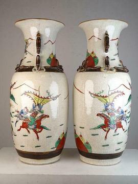 Paar vazen - Porselein - China - Tweede helft 20e eeuw