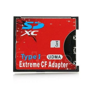 High-Speed SD3.0 SDHC SDXC naar CF Compact Flash Memory Card
