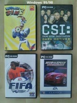 CSI en FIFA 2001 - 2 oude spellen voor Windows '95 / '98