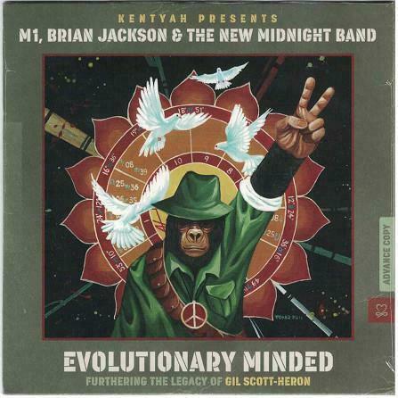 cd promo - Kentyah Presents M1, Brian Jackson & The Ne