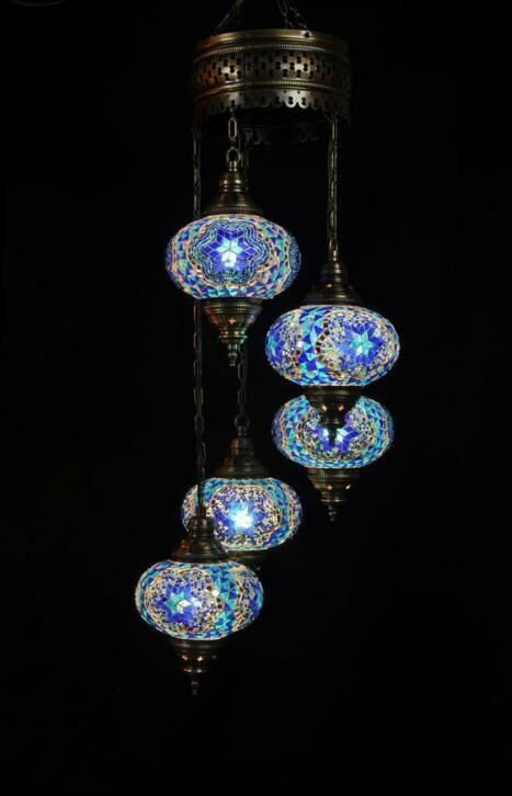 Oosterse lamp Turkse lamp Mozaïek lamp Orientaalse lamp