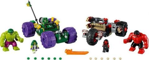 LEGO Super Heroes Hulk vs. Red Hulk - 76078 - verhuur