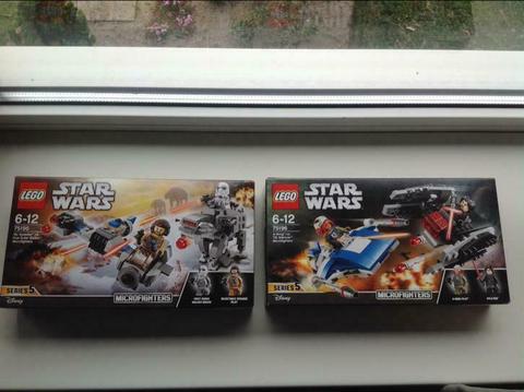 Lego star wars microfighters nieuw 75195 75196 serie 5